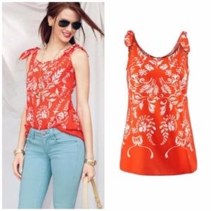 GUC Cabi Mosaic Tank Size M red and white 5255